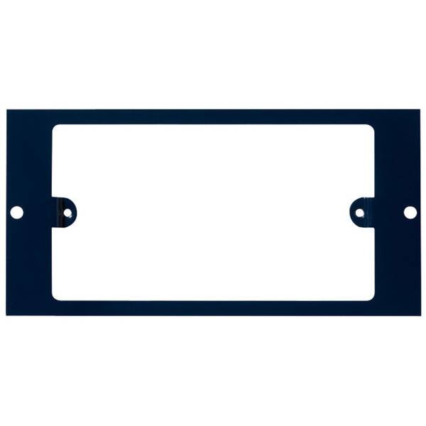 87 mm mounting plate for twin gang wiring devices - 1