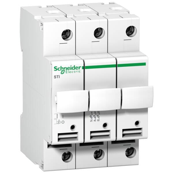 Acti9 - fuse-disconnector STI - 3 poles - 25 A - for fuse 10.3 x 38 mm - 1