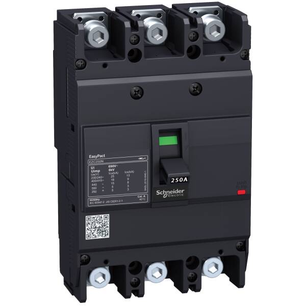 circuit breaker EasyPact EZC250F - TMD - 160 A - 3 poles 3d - 1