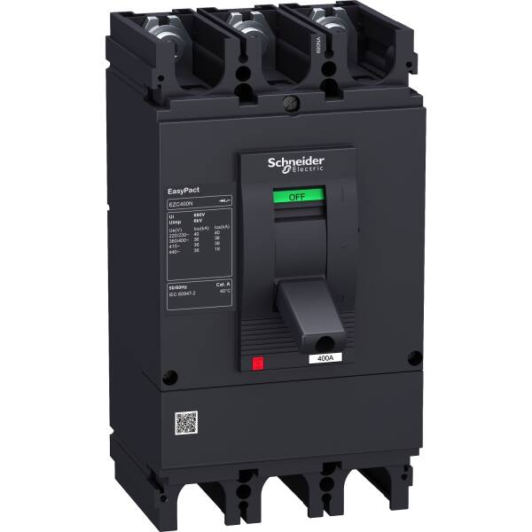 circuit breaker Easypact EZC400N - TMD - 320 A - 3 poles 3d - 1