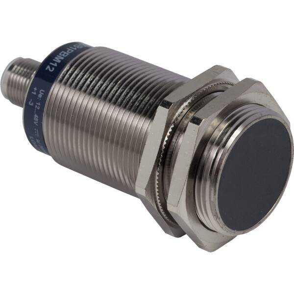 Inductive proximity sensors XS, inductive sensor XS6 M30, L74mm, brass, Sn15mm, 12...48 VDC, M12 - 1