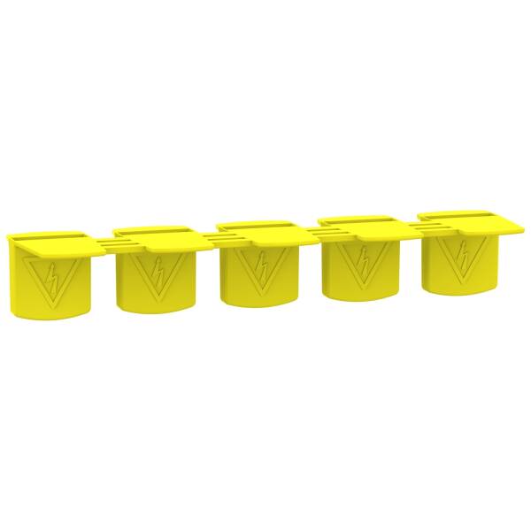 set of 20 tooth caps for Acti9 - 1