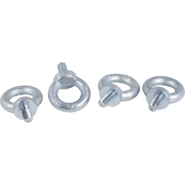 set of 4 Spacial SF M12 lifting eyebolt - galvanized cast steel - 1