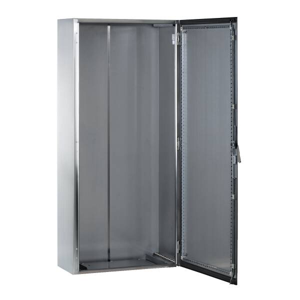 SMX 304L stainless monobloc enclosure, H1400xW1000xD300mm, Scotch Brite® finish. - 1