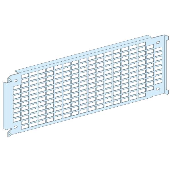 Universal slotted mounting plate, 4 modules - 1